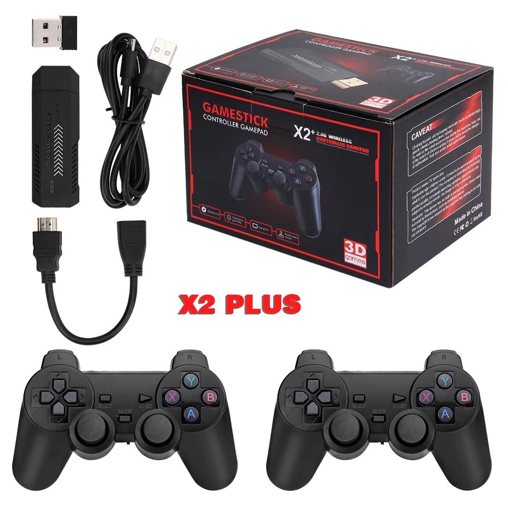 🎮🔥 Consola De Videojuegos X2 Plus De 64Gb 🔥🎮